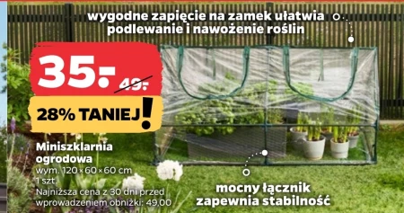 Miniszklarnia ogrodowa
