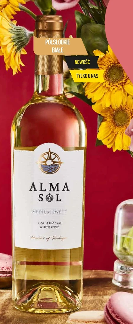 Напівсолодке вино Białe