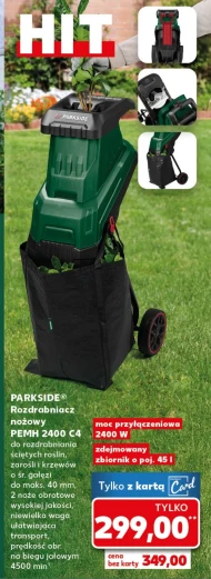 Rozdrabniacz do gałęzi Parkside