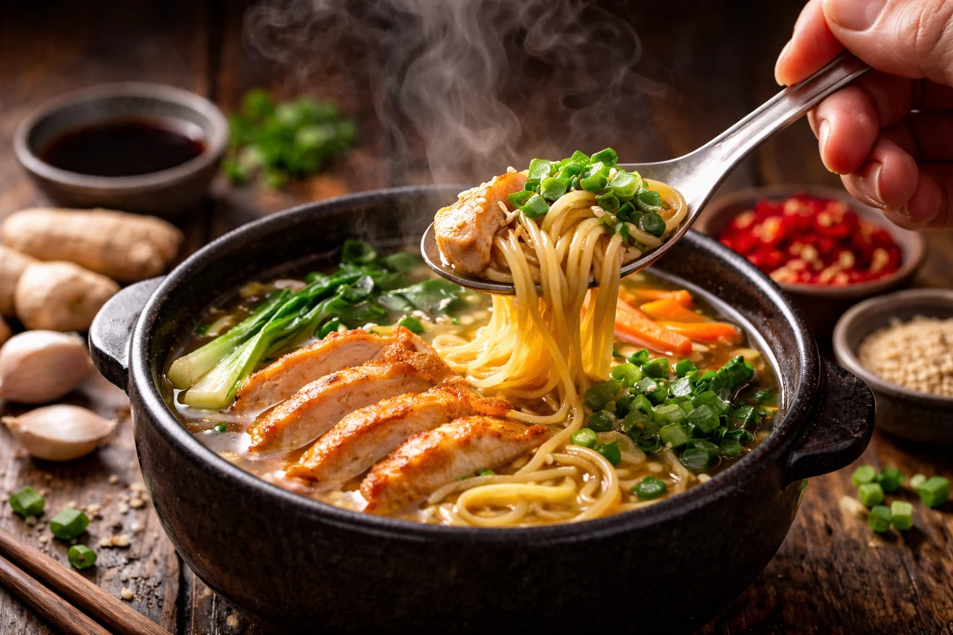 Rozgrzewające i szybkie danie na dwa dni - ramen