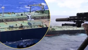 Spektakularna akcja USA na Oceanie Indyjskim. Żołnierze przejęli tankowiec