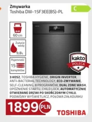 Zmywarka Toshiba