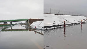 Droga ekspresowa S6 sparaliżowana przez roztopy. Kierowcy utknęli w korkach