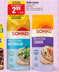 Wafle ryżowe Sonko
