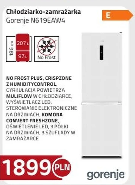 Холодильник-морозильна камера Gorenje