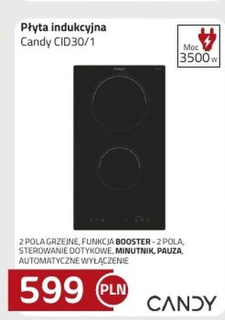 Індукційна варильна поверхня Candy