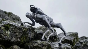 Robo-pies napędzany AI. Dźwiga 65 kg i biega z prędkością 29 km