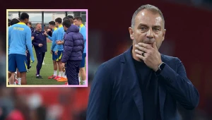 Tak zawodnicy Barcelony potraktowali Flicka. Lewandowski nie był wyjątkiem