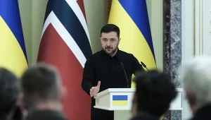 Prezydent Ukrainy Wołodymyr Zełenski