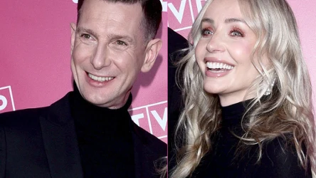 Łukasz Kadziewicz i Agnieszka Woźniak-Starak