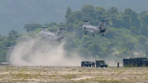 W trakcie ćwiczeń na Filipinach amerykański samolot uderzył w betonową barierę. Zdjęcie ilustracyjne