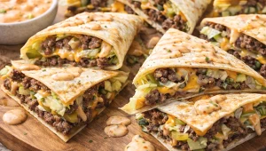 Viralowe burgery w tortilli z przepisu Karoliny Stolarskiej-Bigos