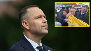 Karol Nawrocki nawet się nie wahał. To zrobił z koszulką Arki