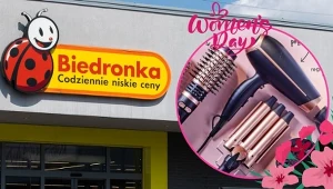 Stylizacja włosów do 100 zł. Sprzęt Hoffen w Biedronce na Dzień Kobiet