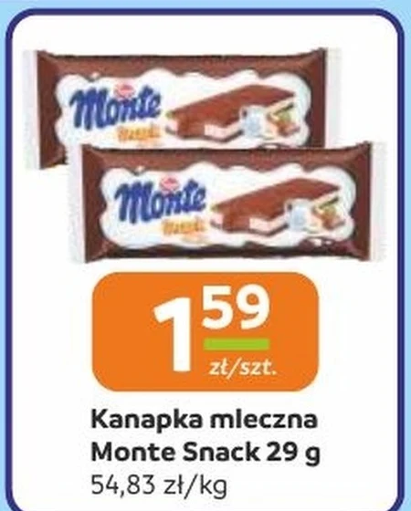 Бутерброд з молоком Monte