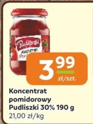 Koncentrat pomidorowy Pudliszki