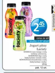 Jogurt pitny Łaciaty