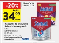 Kapsułki do zmywarki Somat
