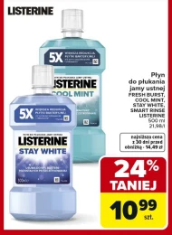 Płyn do płukania jamy ustnej Listerine