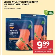 Łosoś wędzony Well done