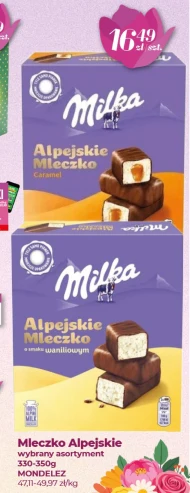 Mleczko alpejskie Alpejskie Mleczko