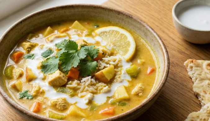 Korzenny mariaż smaków. Aromatyczna zupa mulligatawny według Mateusza Gesslera 