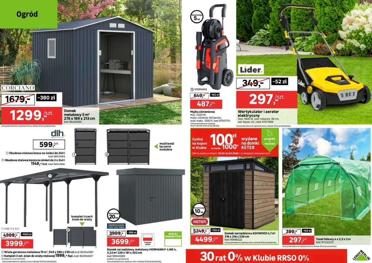 Domki ogrodowe i wiaty w niższych cenach Domki ogrodowe i wiaty w niższych cenach