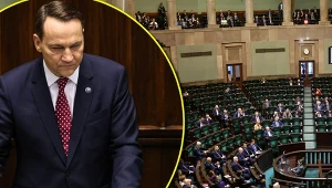 Posłowie PiS w większości nieobecni na exposé Sikorskiego. "Zlekceważyli prezydenta"