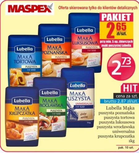 Борошно Lubella