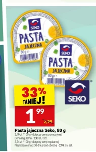 Pasta jajeczna Seko