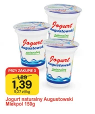 Jogurt naturalny Mlekpol