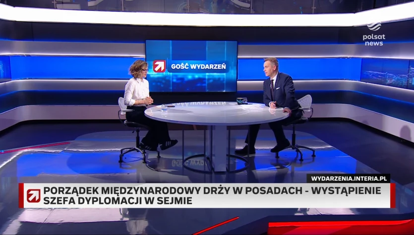 Biejat w "Gościu Wydarzeń" o relacjach z USA: Sojusz nie oznacza robienie z siebie podnóżka