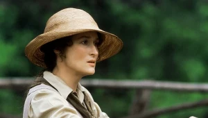 Meryl Streep w filmie "Pożegnanie z Afryką"