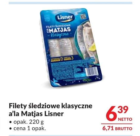 Філе оселедця Lisner