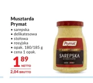 Гірчиця Prymat