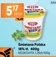 Śmietana Mlekovita