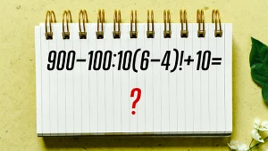 Zagadka matematyczna na poziomie podstawówki. Dorośli notorycznie się mylą.