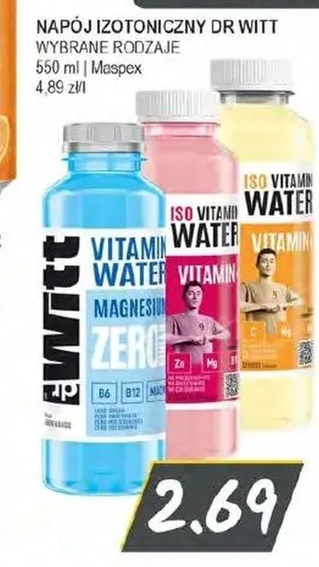 Ізотонічний напій Dr Witt