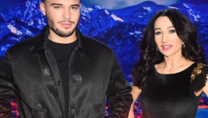 Leon Myszkowski z Justyną Steczkowską