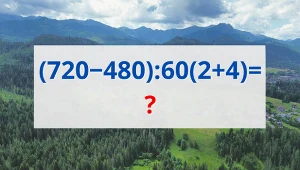 Myślisz, że to łatwe? Większość nie potrafi wyliczyć w kilka sekund