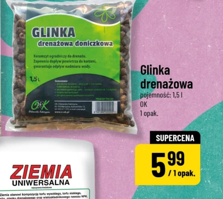 Дренажна глина Ok.