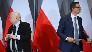 Jarosław Kaczyński i Mateusz Morawiecki