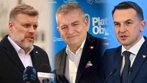 "Wojna domowa", "trzymamy kciuki". Politycy reagują na konflikt w PiS