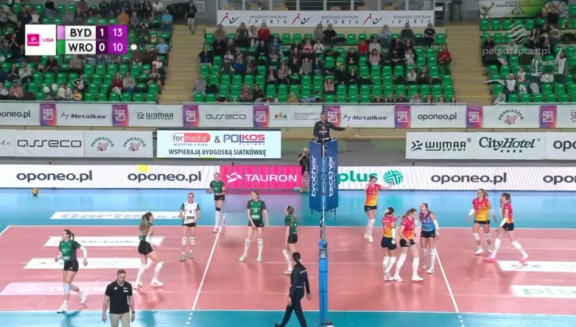 Gabriela Dębowska - najlepsze akcje MVP meczu Metalkas Pałac Bydgoszcz - #VolleyWrocław