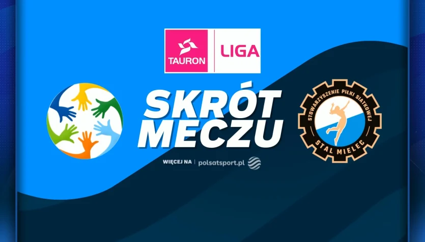 Eco Harpoon LOS Nowy Dwór - ITA TOOLS Stal Mielec. Skrót meczu