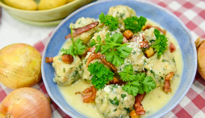 Trydencka zupa cebulowa według Jurka Sobieniaka