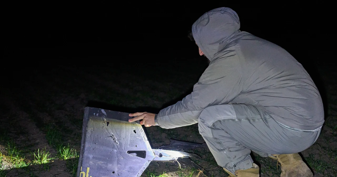 Zdjęcie: Niemieckie części w rosyjskich dronach Geran-5 używanych w Ukrainie