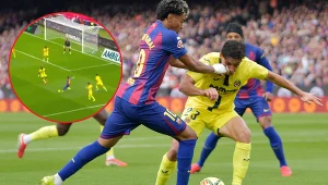 Kosmiczny gol na Camp Nou. Lewandowski tylko patrzył. Co za trafienie