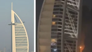 Słynny hotel stanął w płomieniach. Jest oświadczenie władz Dubaju