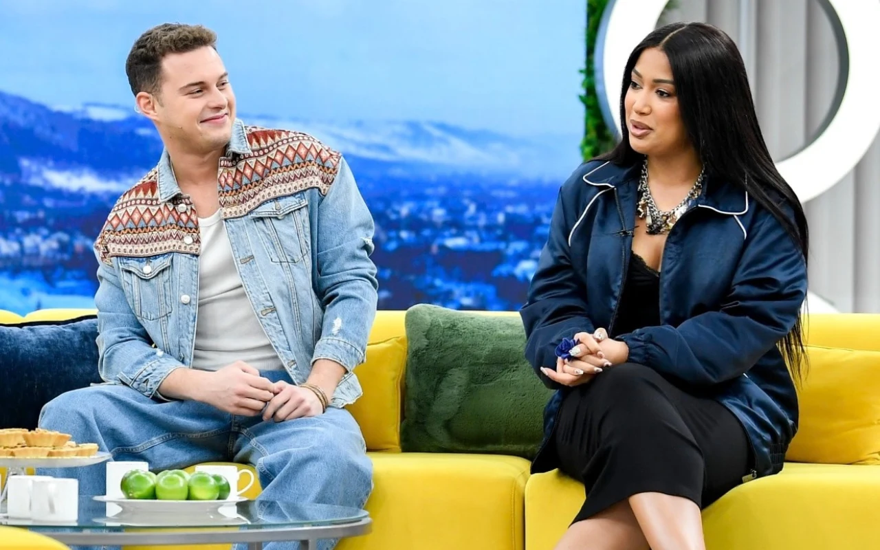 Patricia Kazadi i Adam Zdrójkowski w "halo tu polsat"